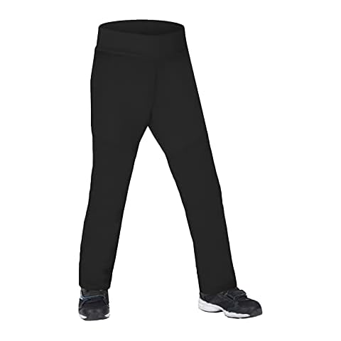 Kinder Softshell Hose Sporty mit Fleece Elastische Wasserabweisend und Winddichte Atmungsaktive Outdoorhose Funktionshose Freizeithose Cover