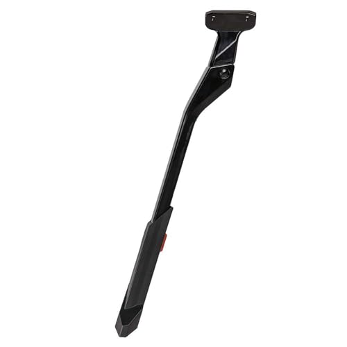 Image of BV Bike Kickstand - Mountain Bike Kick Stand for 24-29 inch Bicycles - Adjustable Length, Non-Slip Sole, Aluminum Alloy Material - Black Bicycle Kickstand