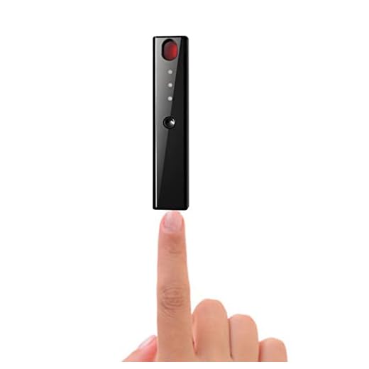 BAeibco Détecteur De Caméra Anti-Espion Portable, Anti-Candide Caché sans Fil Bug GSM GPS Device Finder WiFi RF Signal Écoute Sténopé Audio