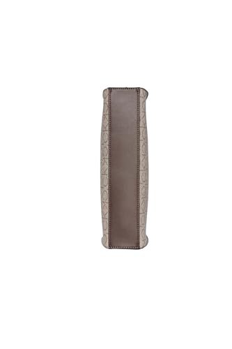Image of Calvin Klein Reyna Crossbody, Brown /Khaki /Black Linear, One Size