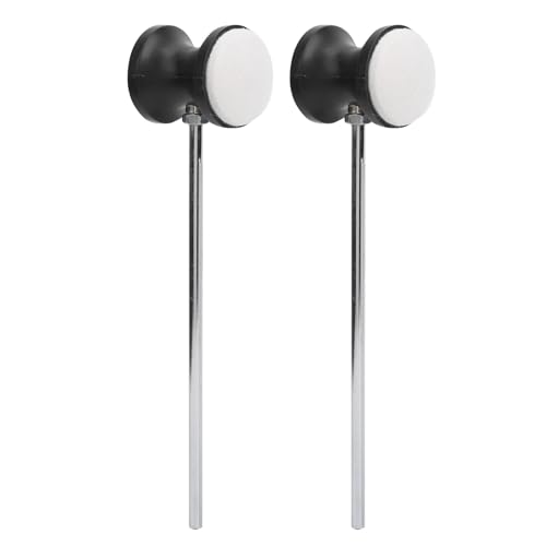 2Pcs Drum Kit Mallet para pedal de batería miniatura 7