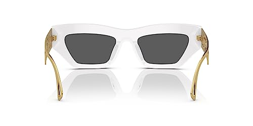 Versace VE 4432U 401/87 White Plastic Fashion Sunglasses Grey Lens3