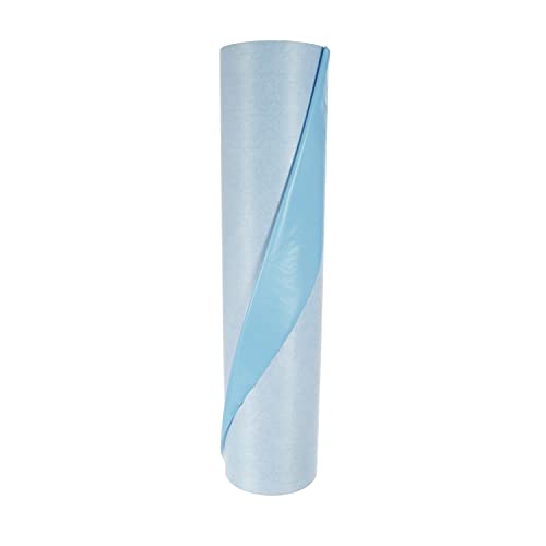 Image of 3M Self Stick Liquid Protection Fabric, 36880, 36 in x 300 ft, 1 Roll, Peel and Stick, Strong Temporary Adhesive, Repositionable Material, UV Resistant, Easy Removal, Blue