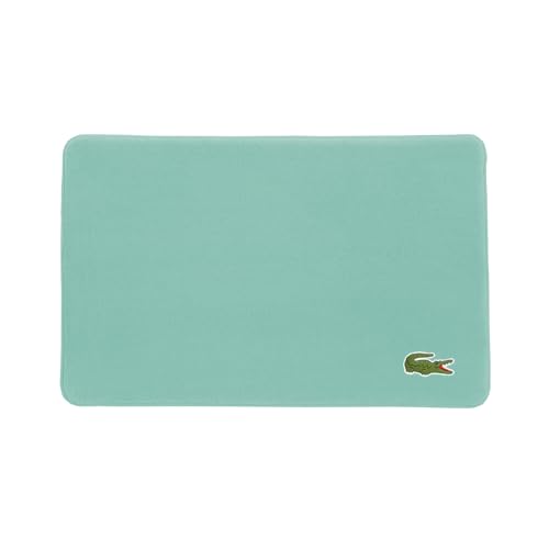 Lacoste Alfombra de baño de Espuma viscoelástica de cocodrilo de 48 x 76 cm, Cristal de Playa