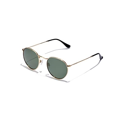 HAWKERS MOMA Midtown Gafas, Verde Polarizado, Oro CT, Talla única Unisex Adulto