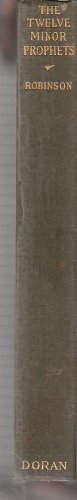 The twelve minor prophets, B00085KQQA Book Cover