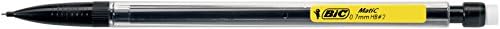 BIC Matic Original 0.7mm Mechanical Pencils 5 Pack, black