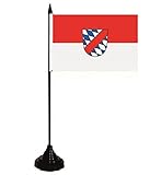 Höhe ca. 30 cm U24 Tischflagge Peiting Fahne Flagge Tischfahne 10 x 15 cm