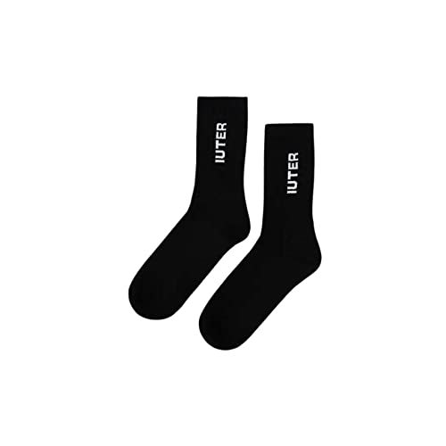 CALZE UNISEX IUTER LOGO TENNIS SOCKS CRVRISX02.BLK