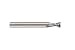 Dormer S63812.3 Shank End Mill, Polished Coating, HM, Head Diameter 12.3 mm, Flute Length 16 mm, Full Length 125 mm