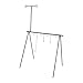 Treppiede portatile pieghevole da campeggio Scaffale per pentole multifunzione Leggero e portatile per utensili leggeri Pentole appese