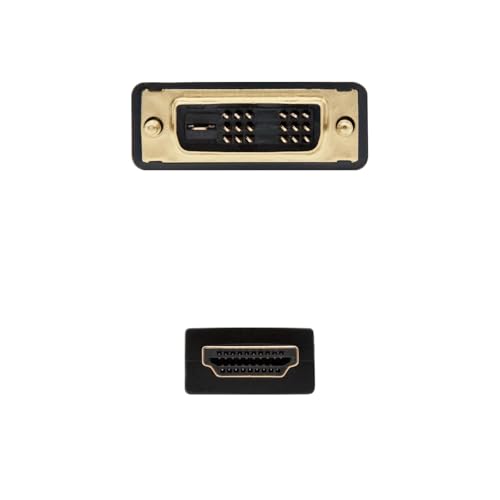 Blendend DVI to HDMI Conversion Cable, DVI 18+1 Male to HDMI Type A Male Conversion Cable, 6ft Length, Ideal for Connecting Devices with DVI Output to HDMI Inputs