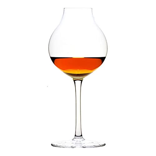 UKKO Tazas Copa De Whisky De Blender para Bartender Vino Taster Crystal Octomore XO Brandy Licor Whiskey Cup Cup