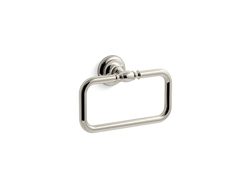 Kohler K-72571-Sn Artifacts -Towel Ring, Vibrant Polished Nickel #TOP22