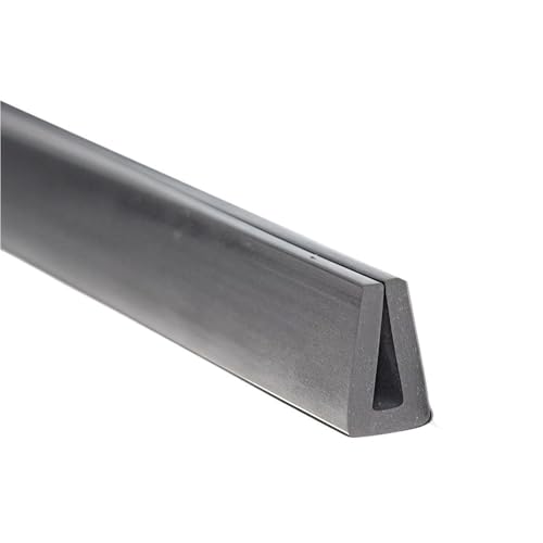 1�`5���[�g�� �V���R���K���X�Փ˖h�~�h���X�g���b�v�A�S���G�b�W�V�[�����OU�X�g���b�v(GC-06 A 15x8mm,3meters,Gray)