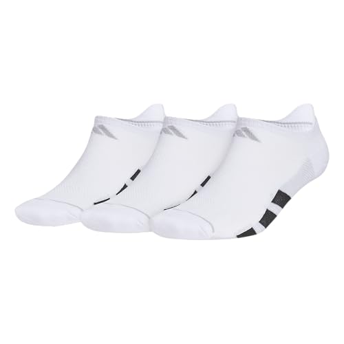 Image of adidas Women's All Day Training Socks 3 Pairs | 3-Pack, Targeted Cushioning, Arch Support, Breathable Moisture-Wicking, Reinforced Heel & Toe, All-Day Comfort