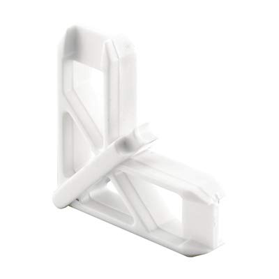 C.r. Laurence Pl15944 Crl White Andersen 1" X 7/16" Plastic Screen Frame Corner 20/Pk #TOP19