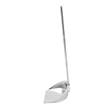 PRETYZOOM Dustpan for Cleaning Stainless Steel Dustpan Long Handle Practical Dustpan for Household