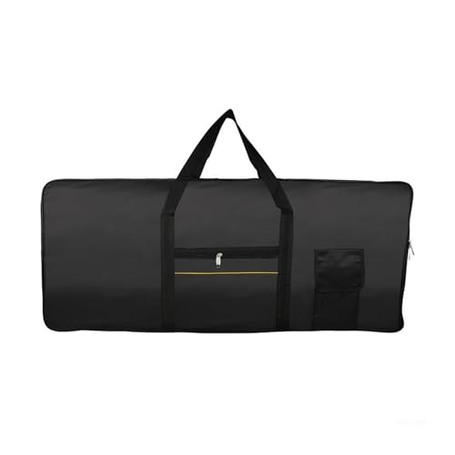 Wsdsgz Elegante funda de transporte para 61 órganos electrónicos con mejora de arañazos y teclado protegido, bolsa de almacenamiento portátil para piano