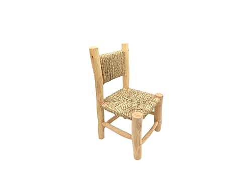 ZocoChic Silla Infantil de Madera Natural