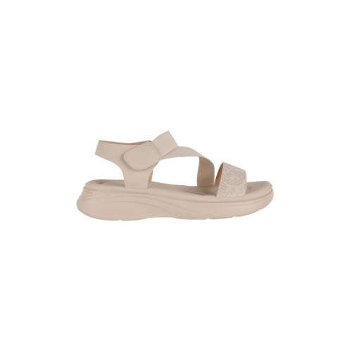 Image of Mochi Women's Synthetic Comfortable Walking Sandal with Floral Strap