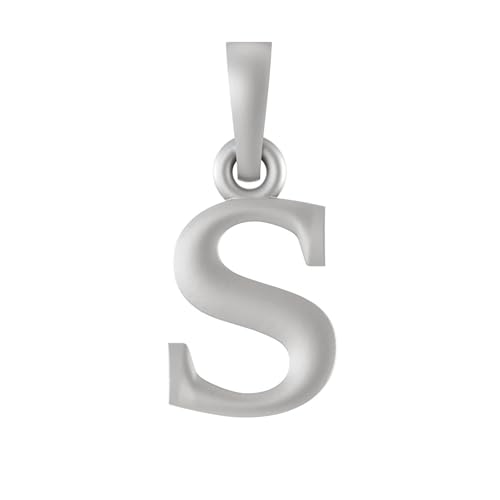 Pendentif argent pur médaillon alphabet durable qui ne ternit pas sur la peau