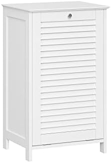 OTWAZE Single te Tilt-Out Laundry Hamper with Ample Home Storage, White