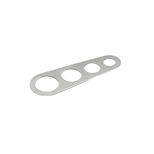 Medidor espaguete de aço inoxidável 4 furos medida massas cozinhar utensílios de cozinha macarrão co