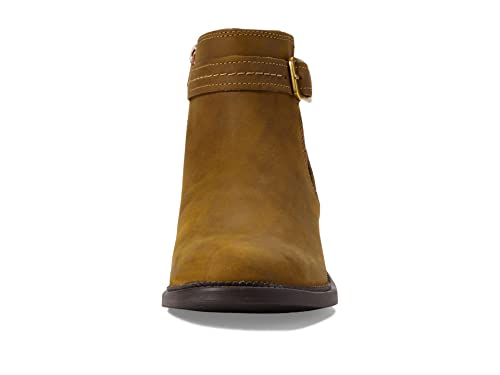 Image of Clarks womens 26168079-dark Tan L Uniform Dress Shoe