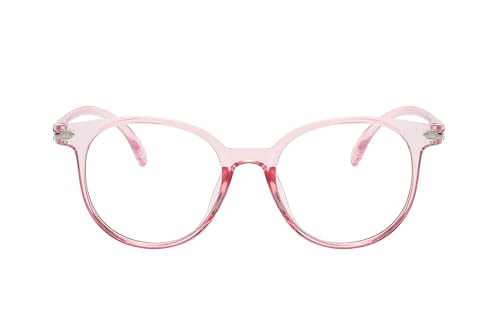 Image of OWL Blue Light Blocking Glasses for Women and Men - Retro Round Eyewear Anti Eyestrain Eyeglasses, UV Glare Filter Eyewear