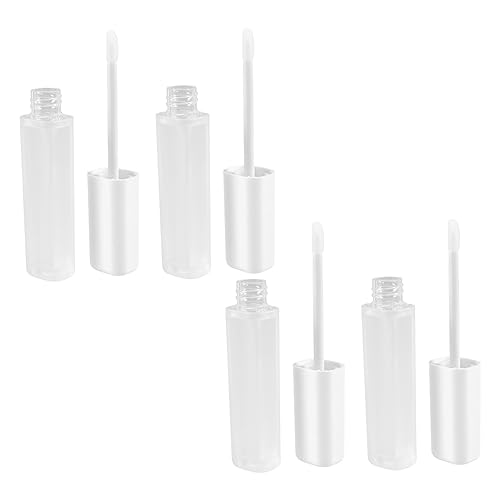 GANAZONO Conjunto De Tubos De Brillo De Labios Helados Cuadrados De Recipientes De Maquillaje para Gloss De Labios con Varita Estilo Elegante y Práctico