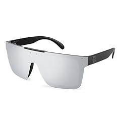 Polarized Silver Mirrored Lenses With Black Temples 002