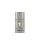Azzaro Wanted, Desodorante Sólido Antitranspirante en Barra de Alta Protección para Hombre, Suavemente perfumado, 75 ml