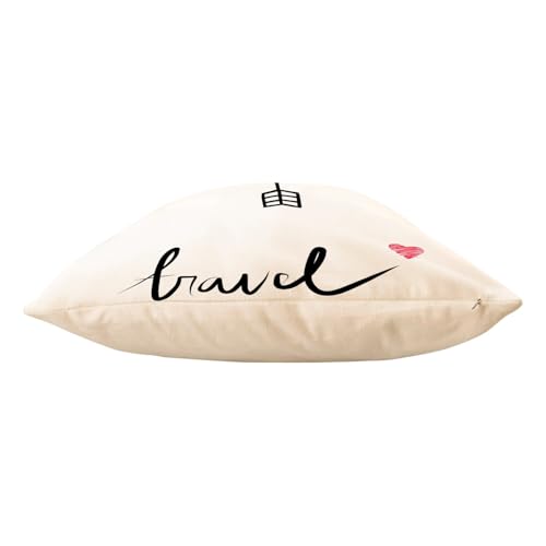 Coussin Velours Blanc Qualité Premium Visite Le Monde 40x40 - 5