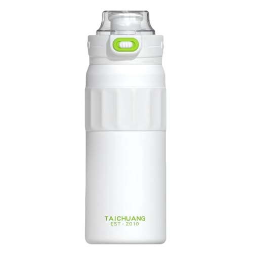Travel mugs Insulated Water Bottle 21oz, Iron-Enhanced, Portable, Healthy, Personalized for Outdoor Enthusiasts, Office Workers, and Travelers
