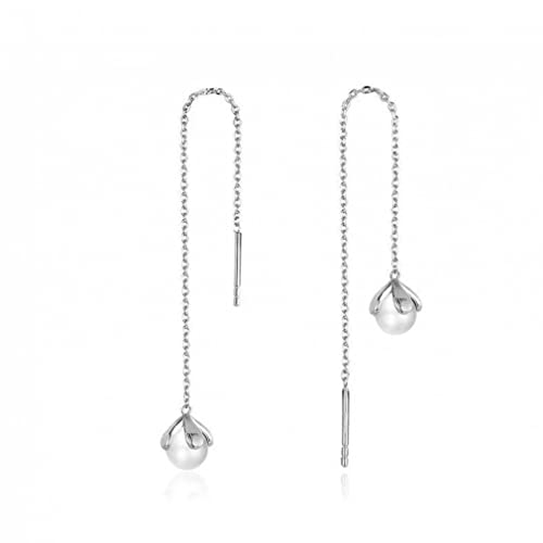 Boucles d'oreilles pendantes perles, cadeau idéal pour femme