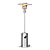 LEGACY HEATING 88 Inch Patio Heater, 47,000 BTU Standing Heater with Wheels, Stainless Steel Burner, Gas Propane Patio Heater for Outdoor Garden Use, Porch, Party, Deck