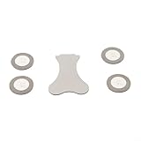 0 Zilimontt Disques transducteurs à disque en verre pour chauffe-feu électrique Dimplex Opti-Myst de 20 mm de diamètre avec clé pour remplacement et installation dans les humidificateurs et brumisateurs