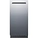 Summit BIM68OSPUMP Commercially Listed Outdoor Ice Maker with 62 lb Daily Production 26 lb Storage Professional Handle Ice Scoop in Stainless Steel