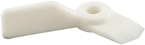 Slide-Co 181959 Screen Turn Buttons, W/Screws, White Plastic (single pack)2)