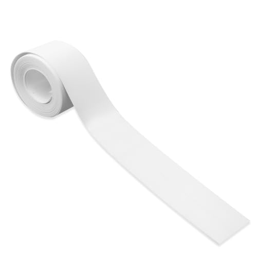 JML InstaSeal Sealant Tape - Bathroom Sealant for Mouldy Seals, Peel & Stick Self-Adhesive Shower & Bath Sealant Strip, No Tools Required - 2 Rolls 38mm x 3.8m Each for Home, Kitchen & Bathroom