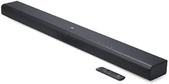 JBL Cinema SB510, Dolby Audio Soundbar with Built-in Subwoofer, 3.1 Channel, Center Channel for Superior Voice Clarity, HDMI eARC, Bluetooth & Optical Connectivity (200W)