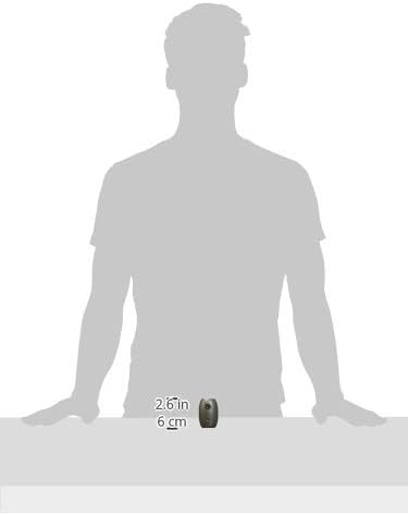 Miniatura 3 de Fanimation DR1-CPGR Acoplador para varilla descendente color Crudo Mate (1 pulgada)