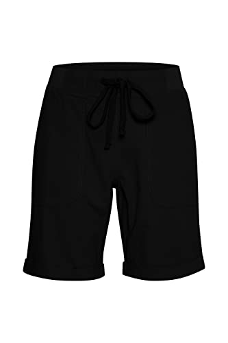 KAFFE Damen Kanaya Klassische Shorts, Midnight Navy, 34