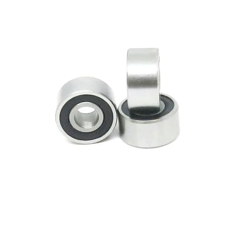 Rodamiento de bolas S696RS de acero inoxidable 6x15x5 mm con doble sello de goma mini