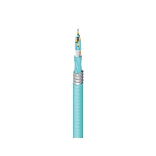 FI4D048AKA - FI Distribution Series OM4 48-Fiber Indoor/Outdoor Tight-Buffered Fiber Optic Cable, OFCP Aluminum Interlocked Armored