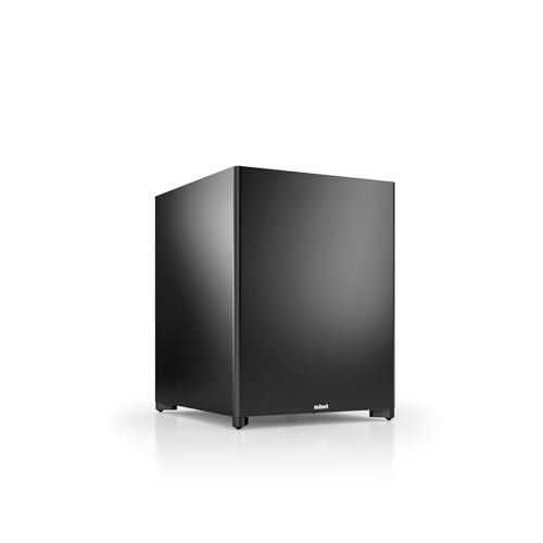 Nubert nuSub XW-900 | Schwarzer Subwoofer | Lautsprecher für Bass & Effekte | Surround & Action auf höchstem Niveau | Downfiresubwoofer mit Aktiv-Technik | LFE-Box mit 380 Watt