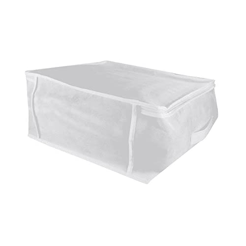 Organizador Multiuso Colmeia Cristal Premium com Viés Cinza 11 Nichos M 20x10x40cm - Incolor - VB HO
