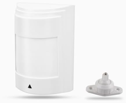 Motion Sensor Alarm Wired Passive Infrared Motion Sensor, 12V Dual PIR Motion Detector, Home Security Warning Alarm System, Low Noise and High Sensitivity （Wired Version）