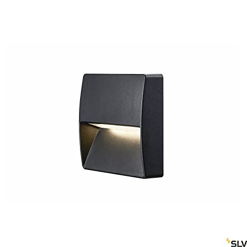 SLV Wall-Mounted Light DOWNUNDER Out/Illumination for Walls Paths, entrances, Built-in Outdoor Light - Image 4